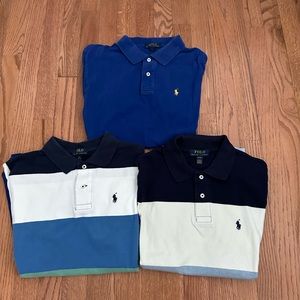 3 Polo Ralph Lauren Shirts